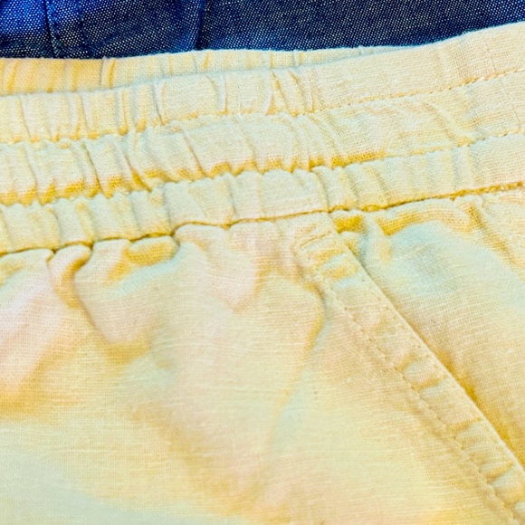 J Crew New With Tags Linen Drawstring Women’s Shorts Med. - 2 Pair - Picture 3 of 5